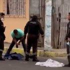 Las piezas humanas fueron halladas en la vía.