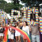 La avenida del Malecón fue parte del recorrido de la marcha del orgullo 2023.