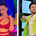 Nathalie Carvajal es funcional al show paralelo que se vive en el programa de baile de TC Televisión, por lo que dos veces se agarró a Jorge Heredia a los besos.