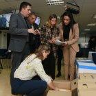 El perito Roberto Meza (de pie) estuvo a cargo de la presentación del tercer informe.