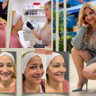 La presentadora se realizó un tratamiento de bótox en su rostro.