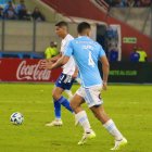 José Francisco Cevallos marco el tanto del triunfo de Emelec ante Sporting Cristal, en la ida por el repechaje de la Copa Sudamericana.