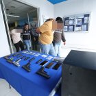 Los presuntos delincuentes fueron detenidos.