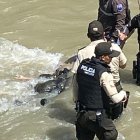En el río Calera, en el sector de El Pache, en Zaruma, encontraron el cadáver del agente.