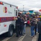 Una riña entre comerciantes del mercado de la Feria Libre de Cuenca se saldó con tres heridos.
