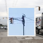 El robo de los cables dejó sin luz a varios sectores.