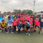 La selección de Guayas que entrena para los Juegos Nacionales 2023.