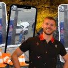 Javier Burrai, fue solidario en el accidente de transito de la esposa de un amigo.