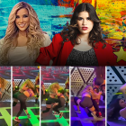 En la secuencia del video se ve el  encontronazo entre Joshi Lucero y Tábata Alvarado.