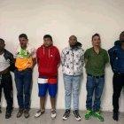 Los seis detenidos.