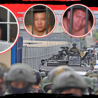 Para el operativo dentro de la cárcel porteña se utilizaron tanquetas.