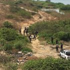 Unos moradores indicaron que en la madrugada escucharon el ruido de automotores.