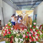 Pedro Briones es velado en su domicilio, en Esmeraldas.