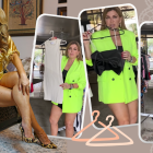 La presentadora mostró varias de sus prendas. Todas están disponibles.