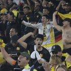 El sufrimiento de la hinchada amarilla fue hasta el final.