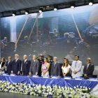 En su intervención el presidente Lasso no se refirió al asesinato del candidato Fernando Villavicencio ni a la violencia en la campaña electoral.