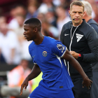 El volante tricolor ingresó a los 61 minutos.