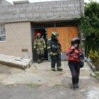 Bomberos llegarona a atender la emergencia.