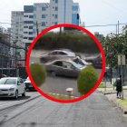 Los moradores activaron la alarma comunitaria cuando se percataron del asalto.