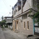 En esta vivienda se registró el atentado.