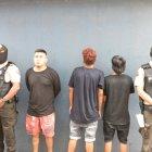 Los detenidos son un adulto y dos menores de edad.