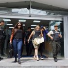 La diligencia se realizó el lunes 28 de agosto en la Fiscalía ubicada en la calle Roca, norte de Quito.