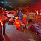 Bomberos y agentes de tránsito asistieron la emergencia