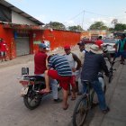 En el sitio donde ocurrió el crimen estaba con los adornos para el festejo.