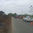 Ocho pasajeros que iban a bordo del bus  quedaron aterrados.