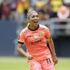 Madelen Riera, goleadora de Barcelona, volvió a aparecer ante Dragonas.