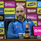Félix Sánchez Bas, seleccionador de Ecuador.
