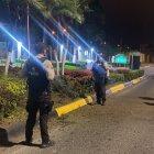 El atentado no dejó personas  lesionadas. Sin embargo, una jardinera resultó afectada.