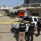 Personal policial llegó al sitio para realizar las investigaciones correspondientes.