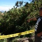 El cuerpo de Édison Pozo fue hallado en una quebrada de cuatro metros de profundidad.