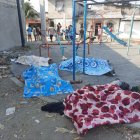 Los cuerpos estaban en estado de descomposición.