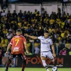 Luca Sosa tuvo una chance para anotar.