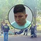 En el lugar donde  asesinaron a alias Madrid todavía quedan huellas de sangre tras el ataque.