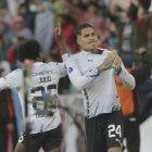 Paolo Guerrero estuvo presente en la victoria de Liga de Quito.