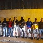 Tres de los cuatro detenidos registran antecentes penales.