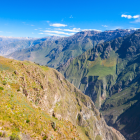 Imagen referencial de un cañón, similar a La Chorrera, aquel en que desapareció la turista.
