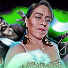 La mujer tiene encuentros paranormales desde los 9 años.