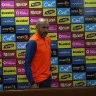 Félix Sánchez Bas, seleccionador de Ecuador, en rueda de prensa.