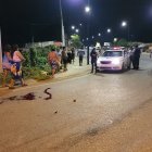 En el redondel Jorge Káiser, en el de ingreso a Puerto Jelí atacaron a una de las víctimas.