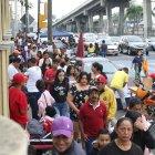 Desde las 07:00 del domingo 15 de octubre de 2023 las personas empezaron a votar en la universidad Agraria, al sur de Guayaquil.