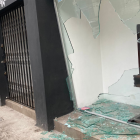 Una galería de arte fue víctima de esta banda.