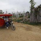 En este lugar encontraron el cadáver de la mujer.