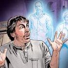 El joven cree que sus parientes que perdieron la vida hace años lo llegaron a visitar.