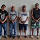 Todos los detenidos registran antecedentes penales, según información policial.