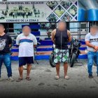 Los detenidos fueron procesados por delincuencia organizada.