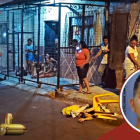 Policía  acordonó el sitio donde fue asesinado Juan Ángel Franco Villamar.